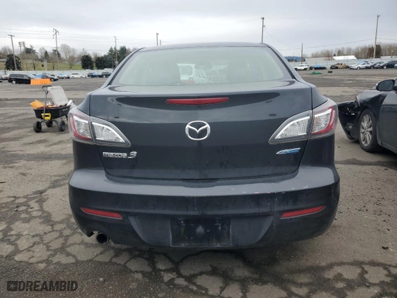 2012 Mazda Mazda3 i Grand Touring with VIN JM1BL1W83C1565764, listed as a Copart auction lot 46301895 with 104,049 mi miles and Salvage Title. Bid and sale history available at carsss.com. Image 6.