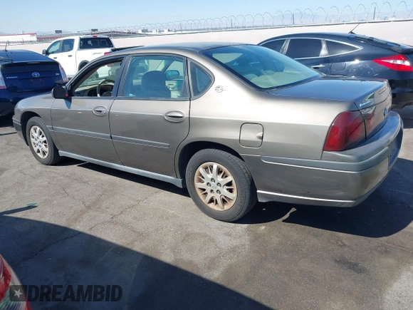 2003 Chevrolet Impala with VIN 2G1WF52E339180527, listed as a IAAI auction lot 42122054 with 69,908 mi miles and . Bid and sale history available at DreamBid. Image 3.