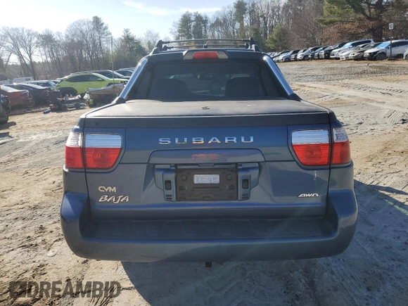 2005 Subaru Baja Turbo с VIN 4S4BT63C055106513, выставлен на аукционе Copart как лот 49952965 с пробегом 128 344 миль миль и Чистый • Clean title. История ставок и продаж доступна на DreamBid. Изображение 6.