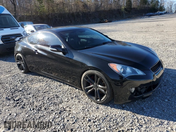 2012 Hyundai Genesis Coupe Grand Touring with VIN KMHHU6KH4CU066086, listed as a Copart auction lot 49646775 with 186,684 mi miles and Clean title. Bid and sale history available at DreamBid. Image 4.