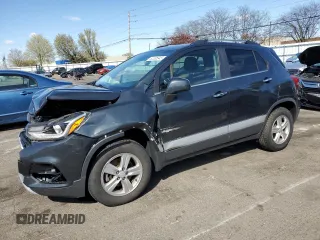2018 Chevrolet Trax LT with VIN 3GNCJPSB5JL155205, listed as a Copart auction lot 52335945 with 91,452 mi miles and Salvage Title. Bid and sale history available at carsss.com. Image 1.