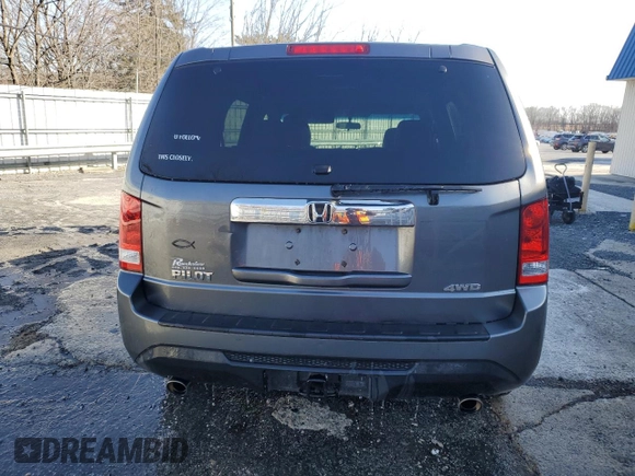 2012 Honda Pilot EX with VIN 5FNYF4H41CB009103, listed as a Copart auction lot 48384315 with 142,470 mi miles and Clean Title. Bid and sale history available at carsss.com. Image 6.