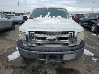 2009 Ford F-150 XL with VIN 1FTPF12V39KC05843, listed as a Copart auction lot 44594395 with 114,521 mi miles and Salvage Title. Bid and sale history available at carsss.com. Image 5.