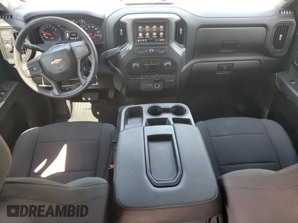 2021 Chevrolet Silverado 1500 Custom with VIN 1GCPWBEK7MZ289267, listed as a Copart auction lot 53317365 with 68,869 mi miles and Salvage Title. Bid and sale history available at DreamBid. Image 8.