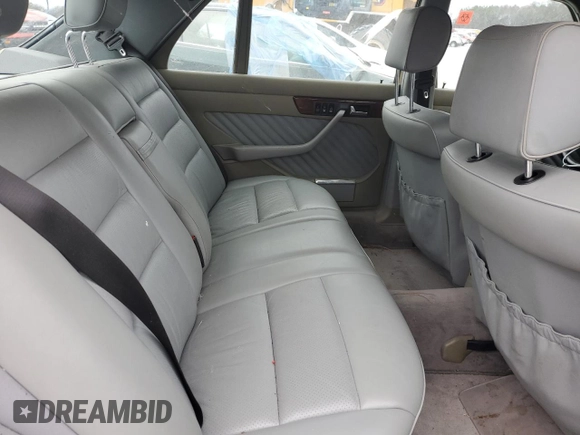 1989 Mercedes-Benz 560 with VIN WDBCA39E0KA469417, listed as a Copart auction lot 43929215 with 52,559 mi miles and Salvage Title. Bid and sale history available at DreamBid. Image 10.