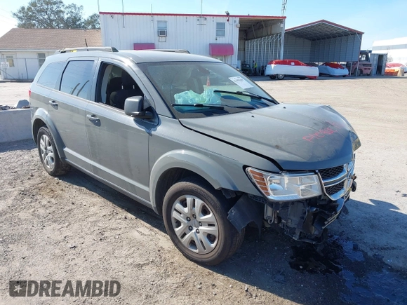 2019 Dodge Journey SE Value with VIN 3C4PDCAB8KT873487, listed as a IAAI auction lot 41499688 with 257,391 mi miles and . Bid and sale history available at DreamBid. Image 1.