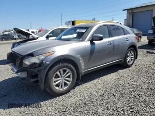 2012 Infiniti FX with VIN JN8AS1MW7CM154418, listed as a Copart auction lot 53384665 with 94,293 mi miles and Salvage title. Bid and sale history available at DreamBid. Image 1.
