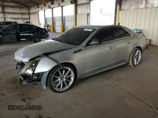 2011 Cadillac CTS Performance with VIN 1G6DJ5EY8B0149983, listed as a Copart auction lot 63188035 with 127,474 mi miles and Salvage title. Bid and sale history available at DreamBid. Image 1.