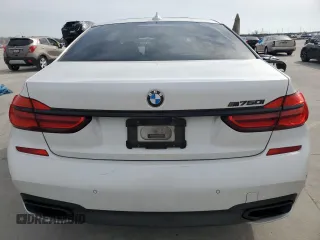 2019 BMW 7 Series 750i with VIN WBA7F0C59KGM24241, listed as a Copart auction lot 45171345 with 60,443 mi miles and Salvage title. Bid and sale history available at DreamBid. Image 6.