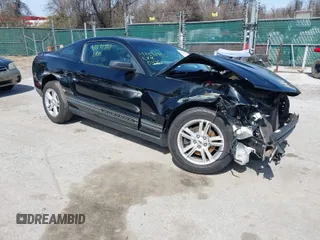 2012 Ford Mustang V6 Premium with VIN 1ZVBP8AM3C5250471, listed as a IAAI auction lot 41878903 with 89,715 mi miles. Bid and sale history available at carsss.com. Image 1.