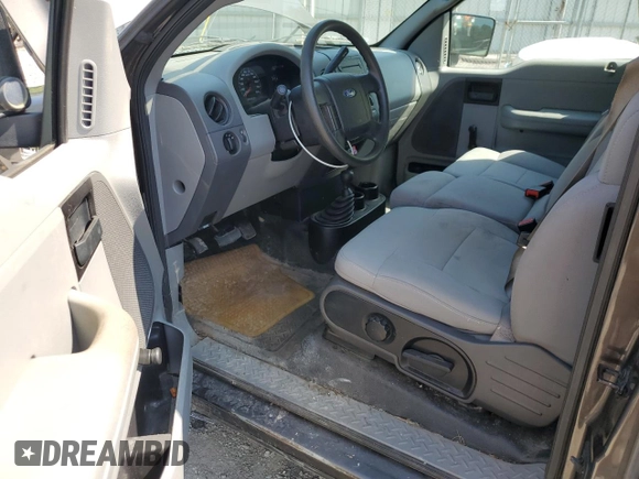 2005 Ford F-150 STX with VIN 1FTRX14W75FA83793, listed as a Copart auction lot 59310055 with 102,253 mi miles and Salvage title. Bid and sale history available at DreamBid. Image 8.