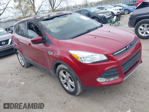 2016 Ford Escape SE with VIN 1FMCU0G78GUB84235, listed as a IAAI auction lot 41924954 with 120,898 mi miles. Bid and sale history available at carsss.com. Image 1.
