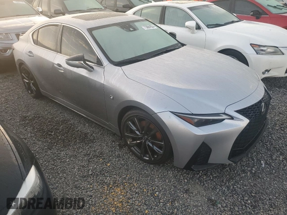 2024 Lexus IS 350 F Sport with VIN JTHGZ1B2XR5073688, listed as a Copart auction lot 73684924 with Not provided miles and Salvage title. Bid and sale history available at DreamBid. Image 4.