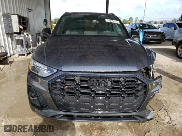 2023 Audi SQ5 Premium Plus with VIN WA1B4AFY5P2035643, listed as a Copart auction lot 59075603 with 4,277 mi miles. Bid and sale history available at carsss.com. Image 5.