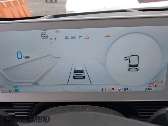 2024 Hyundai Ioniq 5 Limited z VIN KM8KR4DE8RU341059, wystawiony jako IAAI lot #42172937 z przebiegiem 3 480 mil mil oraz . Historia ofert i sprzedaży dostępna na DreamBid. Obrazek 7.