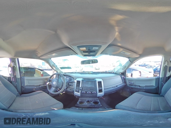 2012 Ram 2500 Big Horn with VIN 3C6UD5DL1CG283491, listed as a Copart auction lot 86823304 with 0 mi miles and Salvage Title. Bid and sale history available at carsss.com. Image 12.