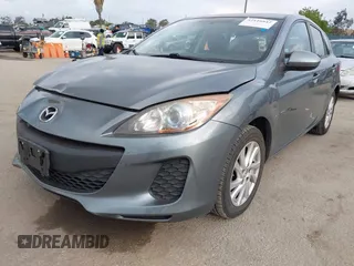 2012 Mazda Mazda3 i Touring with VIN JM1BL1L84C1671872, listed as a IAAI auction lot 42116842 with 85,343 mi miles. Bid and sale history available at carsss.com. Image 2.