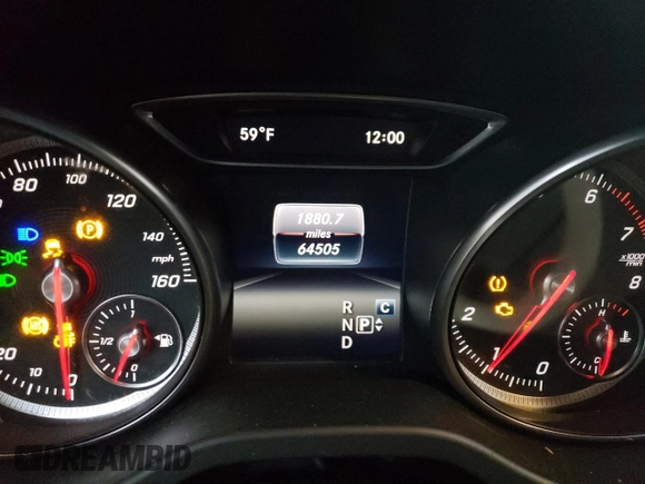 2018 Mercedes-Benz CLA with VIN WDDSJ4GB3JN582710, listed as a Copart auction lot 70184682 with 64,505 mi miles. Bid and sale history available at carsss.com. Image 9.