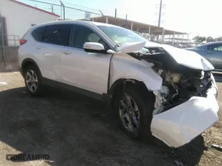 2019 Honda CR-V EX with VIN 5J6RW1H58KA026137, listed as a IAAI auction lot 33308036 with 1 mi miles. Bid and sale history available at carsss.com. Image 1.