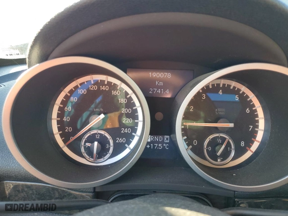 2009 Mercedes-Benz SLK-Class 3.5L with VIN WDBWK58F09F196461, listed as a Copart auction lot 74681664 with 190,078 mi miles and Clean Title. Bid and sale history available at carsss.com. Image 9.