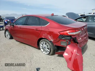 2020 Ford Fusion Hybrid SE with VIN 3FA6P0LU2LR219735, listed as a Copart auction lot 50076395 with 29,008 mi miles and Salvage Title. Bid and sale history available at carsss.com. Image 2.