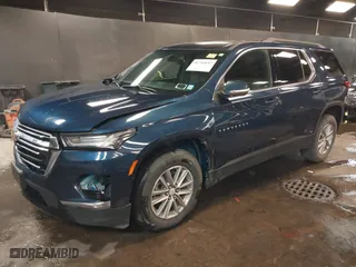 2022 Chevrolet Traverse LT Cloth with VIN 1GNEVGKW1NJ145476, listed as a IAAI auction lot 41744147 with 39,402 mi miles. Bid and sale history available at carsss.com. Image 19.
