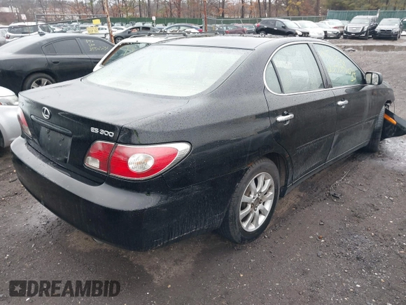 2003 Lexus ES with VIN JTHBF30G430145339, listed as a IAAI auction lot 41866603 with Not Provided miles. Bid and sale history available at carsss.com. Image 4.