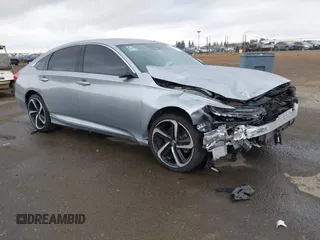 2019 Honda Accord Sport with VIN 1HGCV1F38KA030061, listed as a IAAI auction lot 41712893 with Not Provided miles and . Bid and sale history available at carsss.com. Image 1.