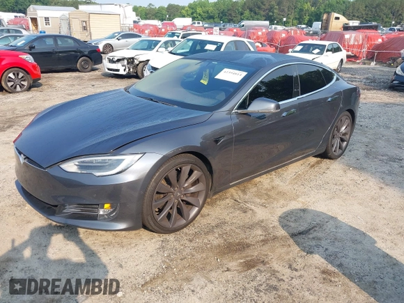2017 Tesla Model S 60 с VIN 5YJSA1E19HF187782, выставлен на аукционе IAAI как лот 42394814 с пробегом 80 302 миль миль и . История ставок и продаж доступна на DreamBid. Изображение 2.