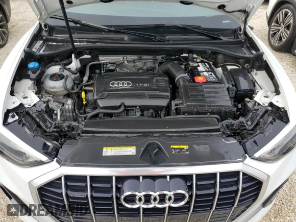 2019 Audi Q3 S line Premium with VIN WA1DECF32K1086585, listed as a Copart auction lot 77803064 with 67,991 mi miles and Non repairable. Bid and sale history available at DreamBid. Image 12.