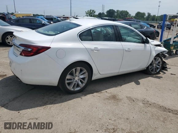 2015 Buick Regal Premium I with VIN 2G4GN5EX8F9139662, listed as a Copart auction lot 65553854 with 65,449 mi miles and Salvage Title. Bid and sale history available at carsss.com. Image 3.