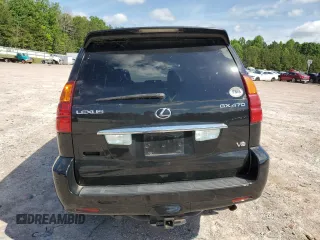 2007 Lexus GX 470 z VIN JTJBT20X870133587, wystawiony jako Copart lot #57837005 z przebiegiem 168 357 mil mil oraz Tytuł czysty. Historia ofert i sprzedaży dostępna na DreamBid. Obrazek 6.