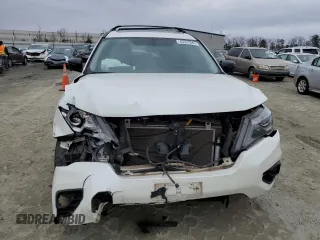 2019 Nissan Pathfinder SL with VIN 5N1DR2MNXKC614592, listed as a Copart auction lot 43337845 with 84,106 mi miles and Salvage Title. Bid and sale history available at carsss.com. Image 5.