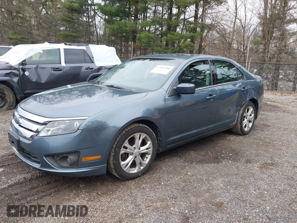 2012 Ford Fusion SE with VIN 3FAHP0HA4CR272590, listed as a IAAI auction lot 42011280 with 81,793 mi miles. Bid and sale history available at carsss.com. Image 2.