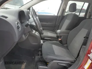 2012 Jeep Compass Latitude with VIN 1C4NJCEB8CD706452, listed as a Copart auction lot 55696805 with 195,159 mi miles and Clean Title. Bid and sale history available at carsss.com. Image 7.