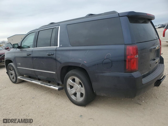 2017 Chevrolet Suburban LT with VIN 1GNSCHKCXHR329762, listed as a Copart auction lot 88015285 with 92,916 mi miles and Salvage Title. Bid and sale history available at carsss.com. Image 2.