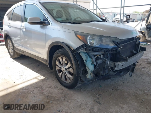 2012 Honda CR-V EX-L with VIN JHLRM3H74CC006534, listed as a IAAI auction lot 41859239 with 178,994 mi miles. Bid and sale history available at carsss.com. Image 1.