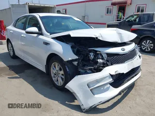 2016 Kia Optima LX with VIN 5XXGT4L31GG081280, listed as a IAAI auction lot 42721927 with 77,980 mi miles and . Bid and sale history available at DreamBid. Image 1.