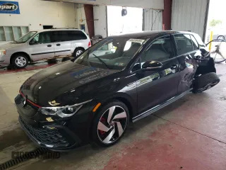 2024 Volkswagen Golf GTI S with VIN WVWGA7CD3RW128276, listed as a Copart auction lot 65328484 with 8,344 mi miles and Salvage Title. Bid and sale history available at carsss.com. Image 1.