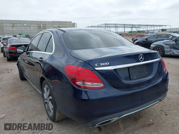 2017 Mercedes-Benz C 300 with VIN 55SWF4JB8HU187628, listed as a IAAI auction lot 42424467 with 102,077 mi miles and . Bid and sale history available at DreamBid. Image 3.