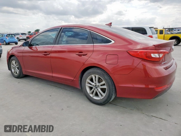 2016 Hyundai Sonata SE with VIN 5NPE24AF4GH325497, listed as a Copart auction lot 54913855 with 120,487 mi miles and Salvage Title. Bid and sale history available at carsss.com. Image 2.