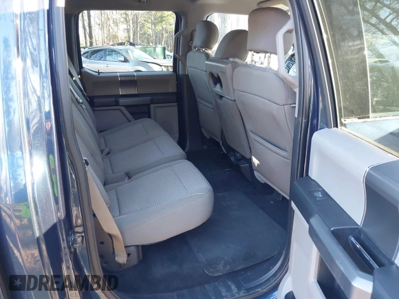 2017 Ford F-150 XL with VIN 1FTEW1CF0HFC11119, listed as a IAAI auction lot 41600880 with 118,466 mi miles. Bid and sale history available at carsss.com. Image 8.
