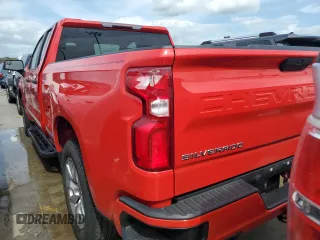 2020 Chevrolet Silverado 1500 Custom with VIN 1GCRWBEF9LZ194252, listed as a Copart auction lot 74852424 with 0 mi miles and Salvage Title. Bid and sale history available at carsss.com. Image 6.