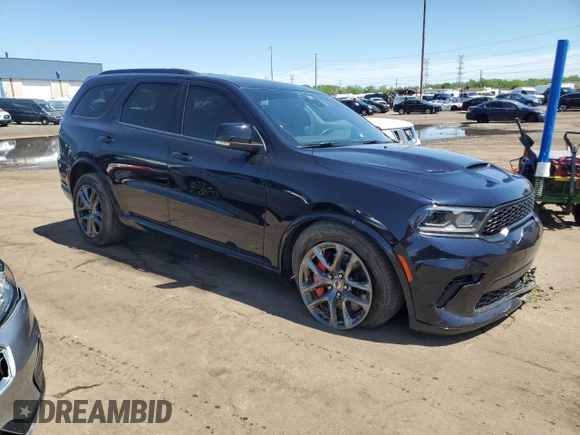 2024 Dodge Durango R/T Premium with VIN 1C4SDJCT7RC183224, listed as a Copart auction lot 57404465 with 13,474 mi miles and Salvage title. Bid and sale history available at DreamBid. Image 4.