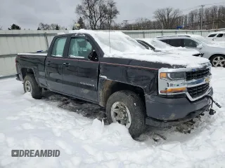 2017 Chevrolet Silverado 1500 Work Truck with VIN 1GCVKNEH1HZ285195, listed as a Copart auction lot 43771695 with 129,135 mi miles and Salvage Title. Bid and sale history available at carsss.com. Image 4.