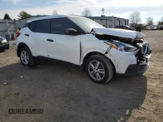 2020 Nissan Kicks S with VIN 3N1CP5BV7LL536050, listed as a Copart auction lot 49754775 with 85,454 mi miles and Salvage Title. Bid and sale history available at carsss.com. Image 4.