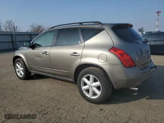 2004 Nissan Murano SL with VIN JN8AZ08W44W324627, listed as a Copart auction lot 83702564 with 138,777 mi miles and Salvage Title. Bid and sale history available at carsss.com. Image 2.