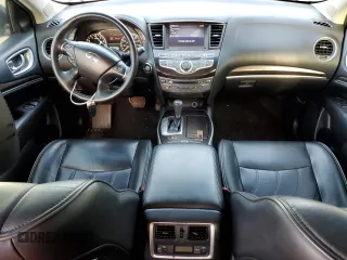 2015 Infiniti QX60 with VIN 5N1AL0MM3FC559487, listed as a Copart auction lot 56482765 with 140,735 mi miles and Salvage title. Bid and sale history available at DreamBid. Image 8.