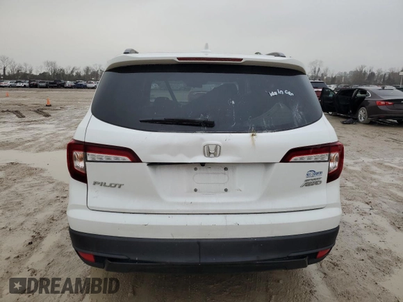 2022 Honda Pilot Sport with VIN 5FNYF6H35NB084828, listed as a Copart auction lot 43286375 with 39,303 mi miles and Salvage Title. Bid and sale history available at DreamBid. Image 6.