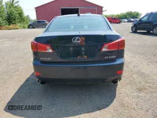 2009 Lexus IS 250 with VIN JTHBK262195103577, listed as a Copart auction lot 62985955 with 254,602 mi miles and Clean title. Bid and sale history available at DreamBid. Image 6.